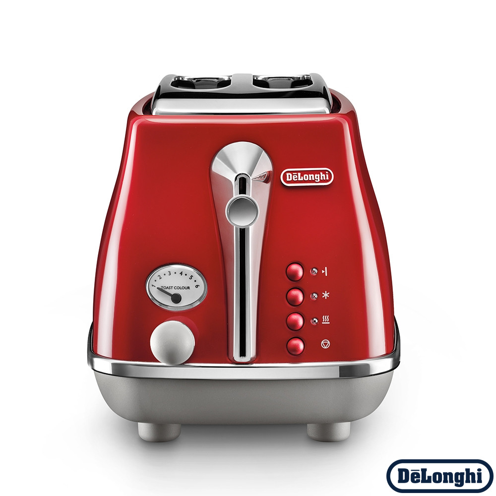 Тостер DeLonghi CTOC 2103 R Icona Capitals, купити в Україні